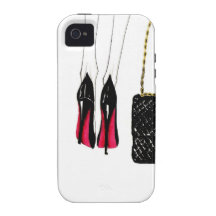 Red sole iPhone 4/4S carcasa