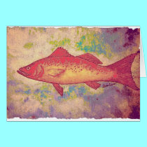 Red  Speckeled Trout cards