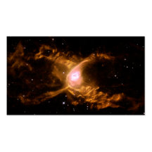 Red Spider Nebula Space Business Cards