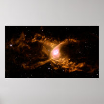 Red Spider Nebula Space Print