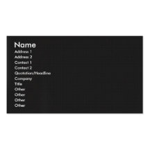 Red spiral curtain business card
