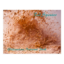 Red Spouter Mud Pot at Yellowstone National Park Postcards