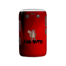 Red Squirrel Blackberry Case