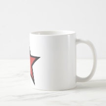 Red Star! Cool Red Star productcs! Coffee Mugs