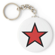 Red Star! Cool Red Star productcs! Keychain