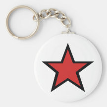Red Star! Cool Red Star productcs! Keychain