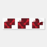 Red Stiletto's Sticker Bumper Sticker