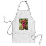 Red Stock Flowers Aprons