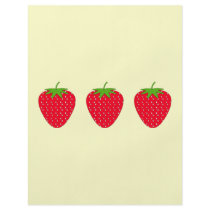 Red Strawberry. Flyer