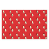 Red Strawberry Pattern. Custom Flyer