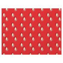 Red Strawberry Pattern. Full Colour Flyer