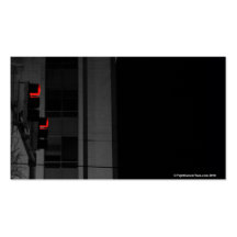 Red Street Light Business Card Templates