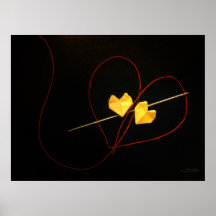 Red String of Fate Print
