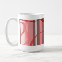 Red Striped Mug