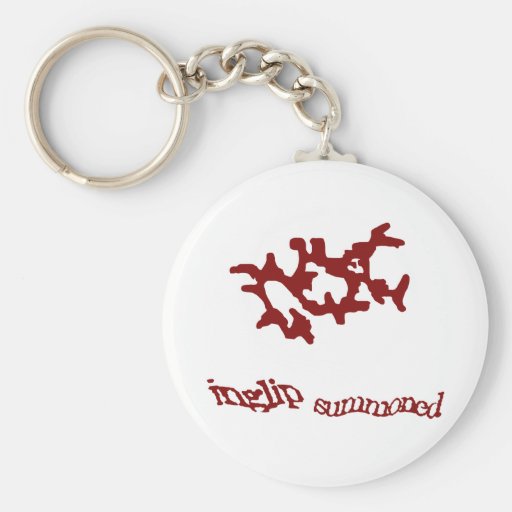 Red Summoning Weedaula Keychains