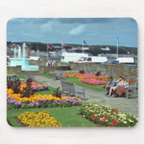 Red Sunken Gardens, Douglas Promenade, Isle of Man mousepads
