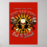Red Support Viet Nam Vets MC Art Posters