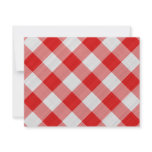 red table cloth