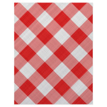 red table cloth