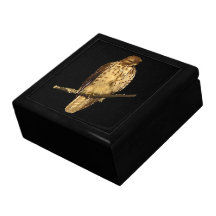Red Tailed Hawk Jewelry Boxes