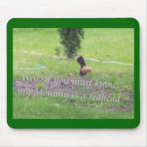 Red Tailed Squirel mousepads