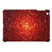 Red Textured Background iPad Mini Cover