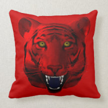 Red Tiger Pillows