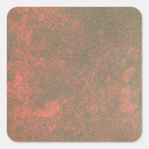 Red Tinted Rust Texture Background Sticker