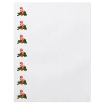 Red Tipped Pink Geraniums Personalized Flyer