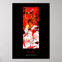 'Red' Title Version Poster