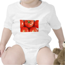 Red Tomatoes baby shirt