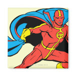 Red Tornado Cape Pose magnets