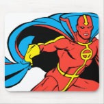 Red Tornado Cape Pose mousepads