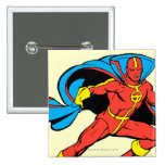 Red Tornado Cape Pose buttons