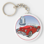 Red TR3 Keychains