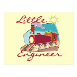 Red Train Little Engineer Tshirts and Gifts Post Cards