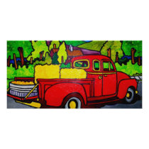 Red Truck by Pilieo