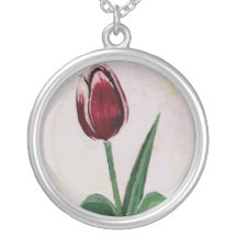 Red Tulip Pendants