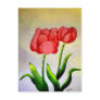 Red Tulips Postcards