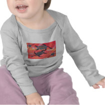 RED TURTLES TEE SHIRT