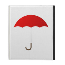 Red Umbrella iPad Folio Case