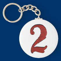 Red Velvet Holiday Number Series. keychains