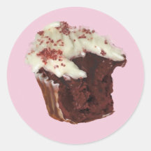 Red Velvet on Pink Sticker
