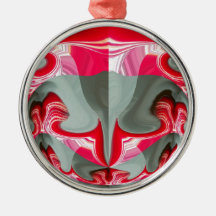 Red Vintage Hakuna Matata round gifts.jpg Christmas Ornaments