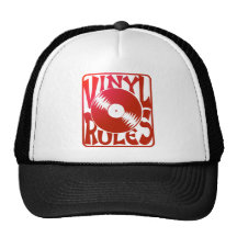 Red Vinyl Rules, ok? Mesh Hat