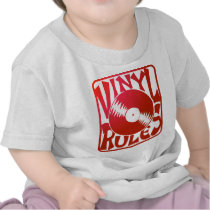 Red Vinyl Rules, ok? T-shirt