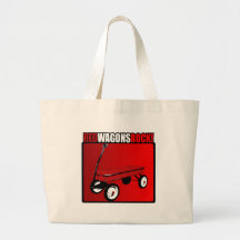 Red Wagons Rock! Canvas Bag