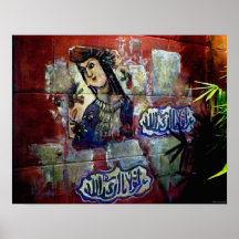 Red Wall : Los Angeles - Fine Art Print