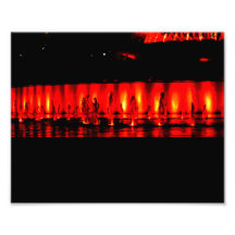 Red Water Photo Print