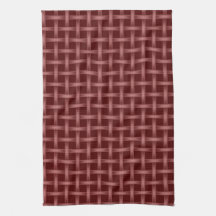Red Weave Kitchen Towel!